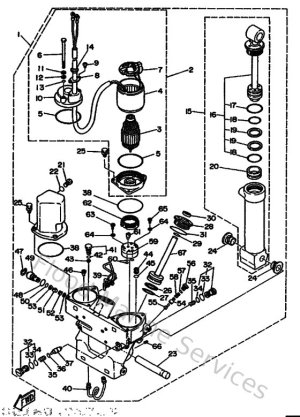 Diagram for Power Trim & Tilt Assy