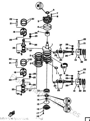 Diagram for Crankshaft & Piston