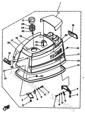 Diagram for Top Cowling