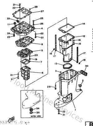 Diagram for Upper Casing