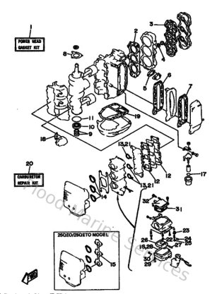 Diagram for Repair Kit 1