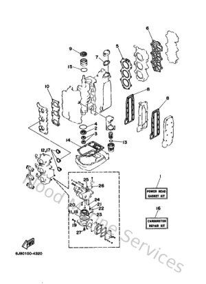 Diagram for Repair Kit 1