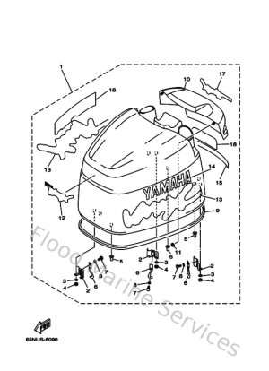 Diagram for Top Cowling