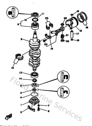 Diagram for Crankshaft & Piston