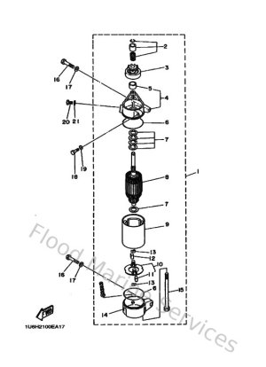 Diagram for Starting Motor