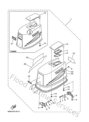 Diagram for Top Cowling