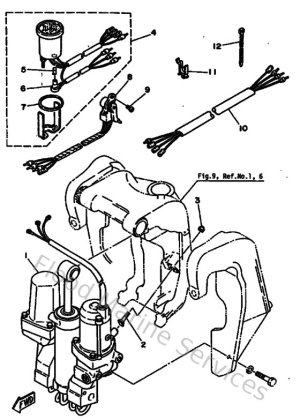 Diagram for Power Trim & Tilt Assy