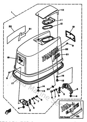 Diagram for Top Cowling