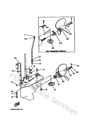 Diagram for Lower Casing & Drive 2