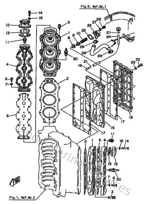 Diagram for Cylinder & Crankcase 2