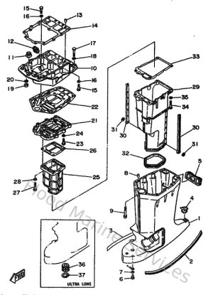 Diagram for Upper Casing
