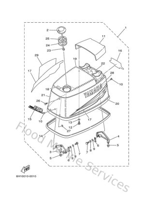 Diagram for Top Cowling