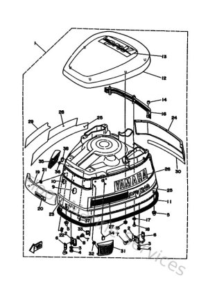 Diagram for Top Cowling