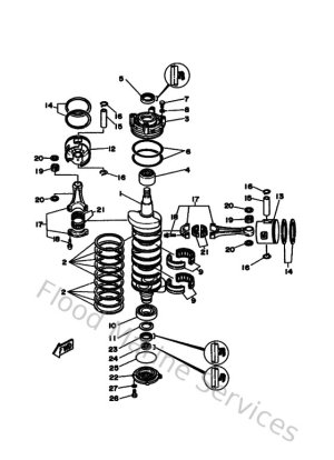 Diagram for Crankshaft & Piston