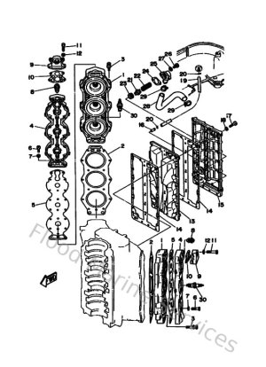 Diagram for Cylinder. Crankcase 2