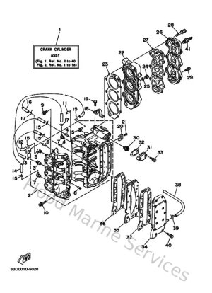 Diagram for Cylinder & Crankcase