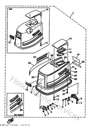 Diagram for Top Cowling