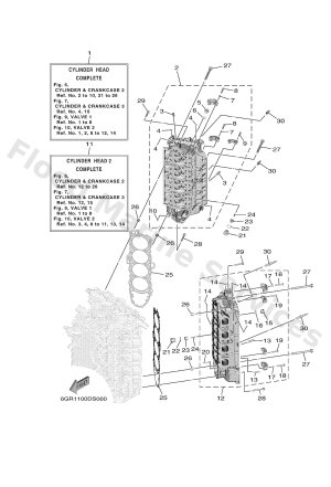Diagram for CYLINDER & CRANKCASE 2