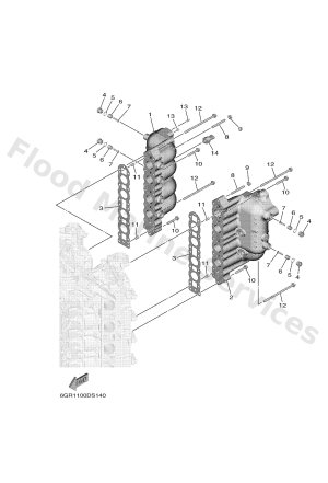 Diagram for EXHAUST 1