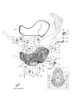 Diagram for UPPER CASING 1