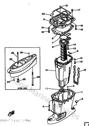 Diagram for Upper Casing