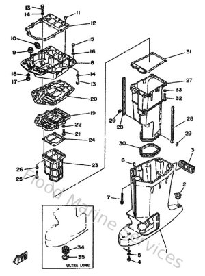 Diagram for Upper Casing