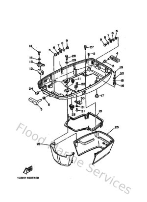 Diagram for Bottom Cowling