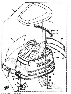 Diagram for Top Cowling