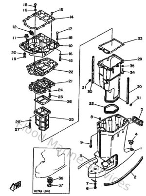 Diagram for Upper Casing