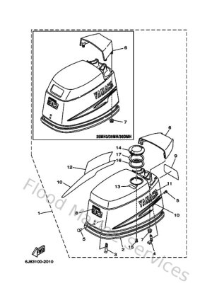 Diagram for Top Cowling