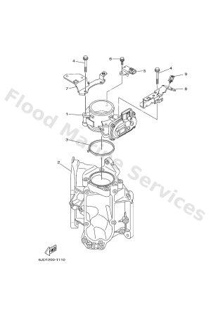 Diagram for THROTTLE BODY ASSY 1