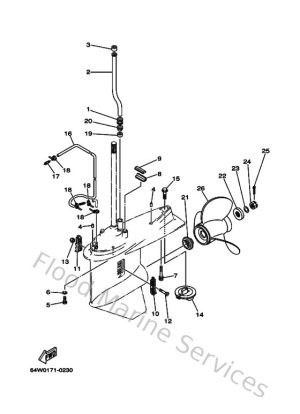 Diagram for Lower Casing & Drive 2