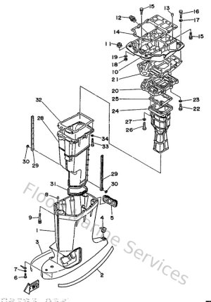 Diagram for Upper Casing