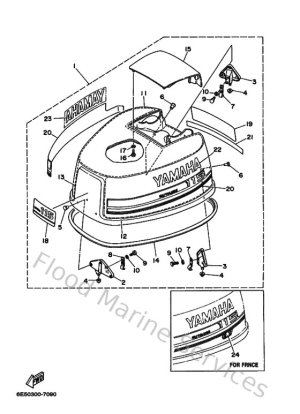 Diagram for Top Cowling