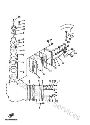 Diagram for Cylinder & Crankcase 2