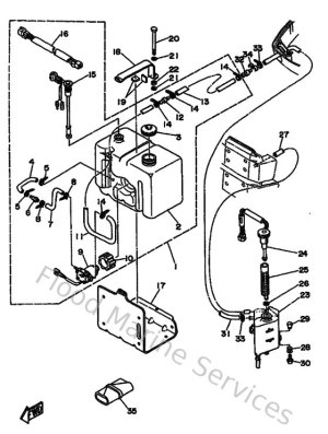 Diagram for Oil Tank
