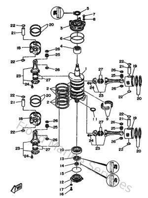 Diagram for Crankshaft & Piston