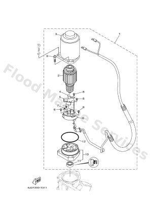 Diagram for POWER TRIM & TILT ASSY 2