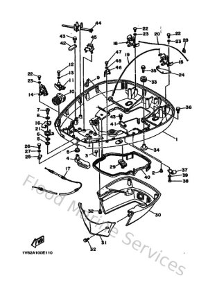 Diagram for Bottom Cowling
