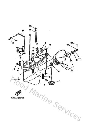 Diagram for Lower Casing & Drive 2 (USA)