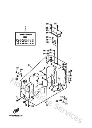 Diagram for Cylinder & Crankcase