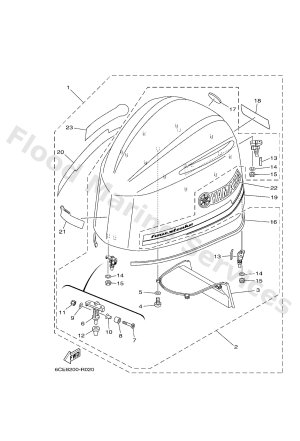 Diagram for TOP COWLING 1