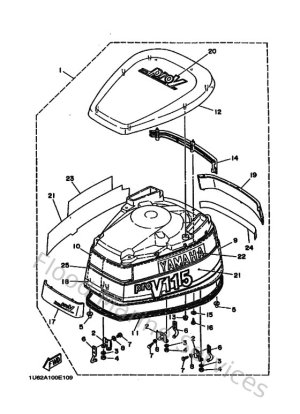 Diagram for Top Cowling