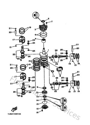 Diagram for Crankshaft & Piston