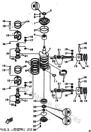Diagram for Crankshaft & Piston