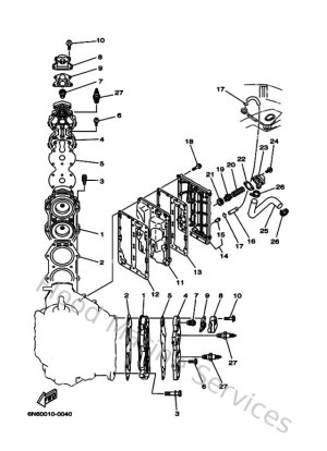 Diagram for Cylinder & Crankcase 2