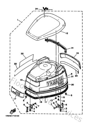 Diagram for Top Cowling