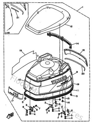 Diagram for Top Cowling