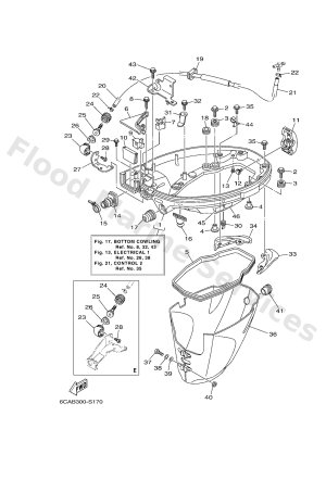Diagram for BOTTOM COWLING