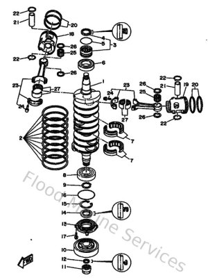 Diagram for Crankshaft & Piston